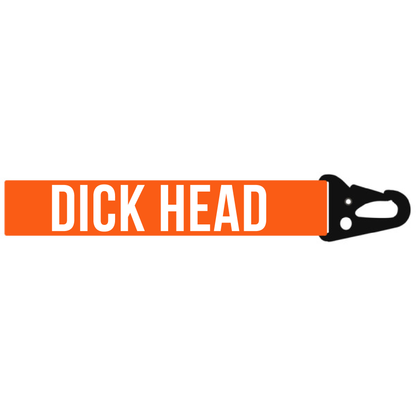 DICK HEAD MINI LANYARD KEYCHAIN