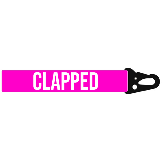 CLAPPED MINI LANYARD KEYCHAIN