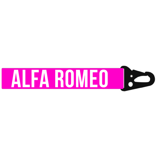 ALFA ROMEO MINI LANYARD KEYCHAIN