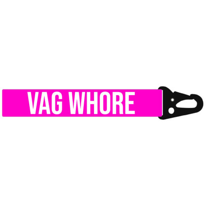 VAG WHORE MINI LANYARD KEYCHAIN