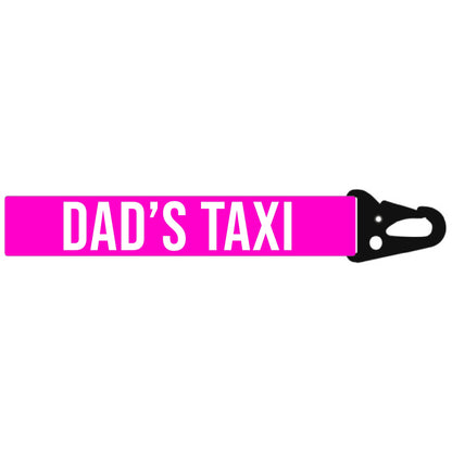 DAD'S TAXI MINI LANYARD KEYCHAIN