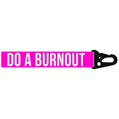 DO A BURNOUT MINI LANYARD KEYCHAIN