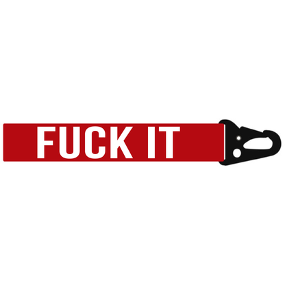 FUCK IT MINI LANYARD KEYCHAIN