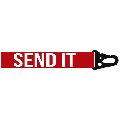 SEND IT MINI LANYARD KEYCHAIN