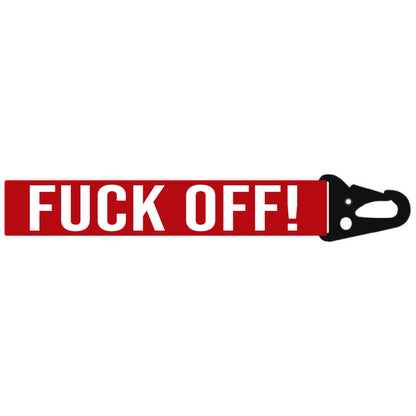 FUCK OFF MINI LANYARD KEYCHAIN