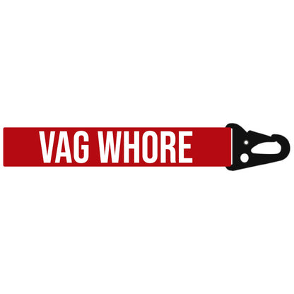VAG WHORE MINI LANYARD KEYCHAIN