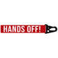 HANDS OFF! MINI LANYARD KEYCHAIN