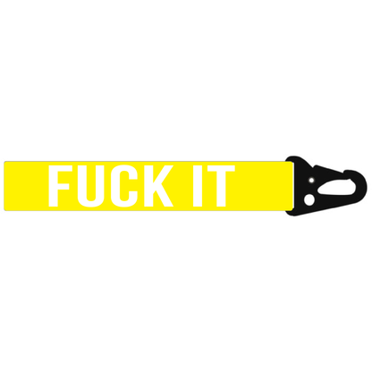 FUCK IT MINI LANYARD KEYCHAIN