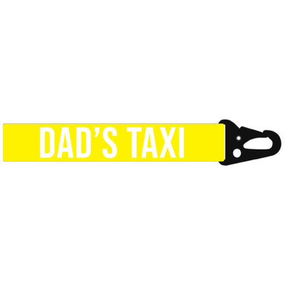 DAD'S TAXI MINI LANYARD KEYCHAIN