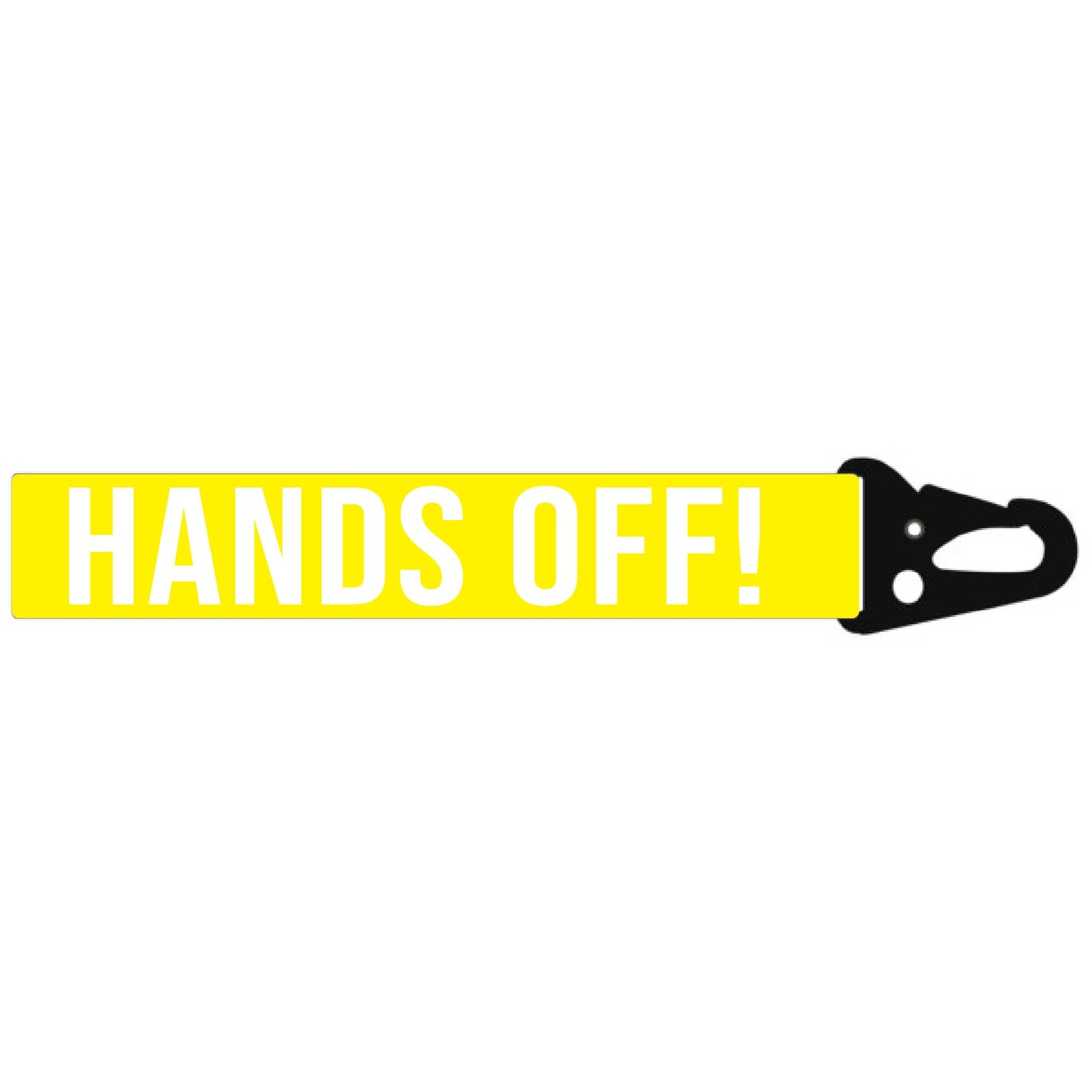 HANDS OFF! MINI LANYARD KEYCHAIN