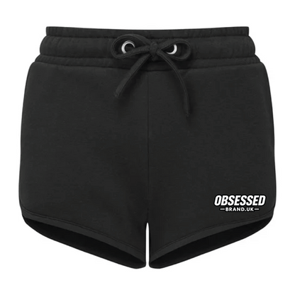 Women’s Embroidered Retro Jogger Shorts