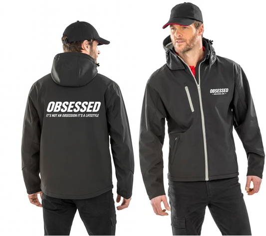 🖤 OBSESSED BRAND UK – Lifestyle Soft Shell Jacket