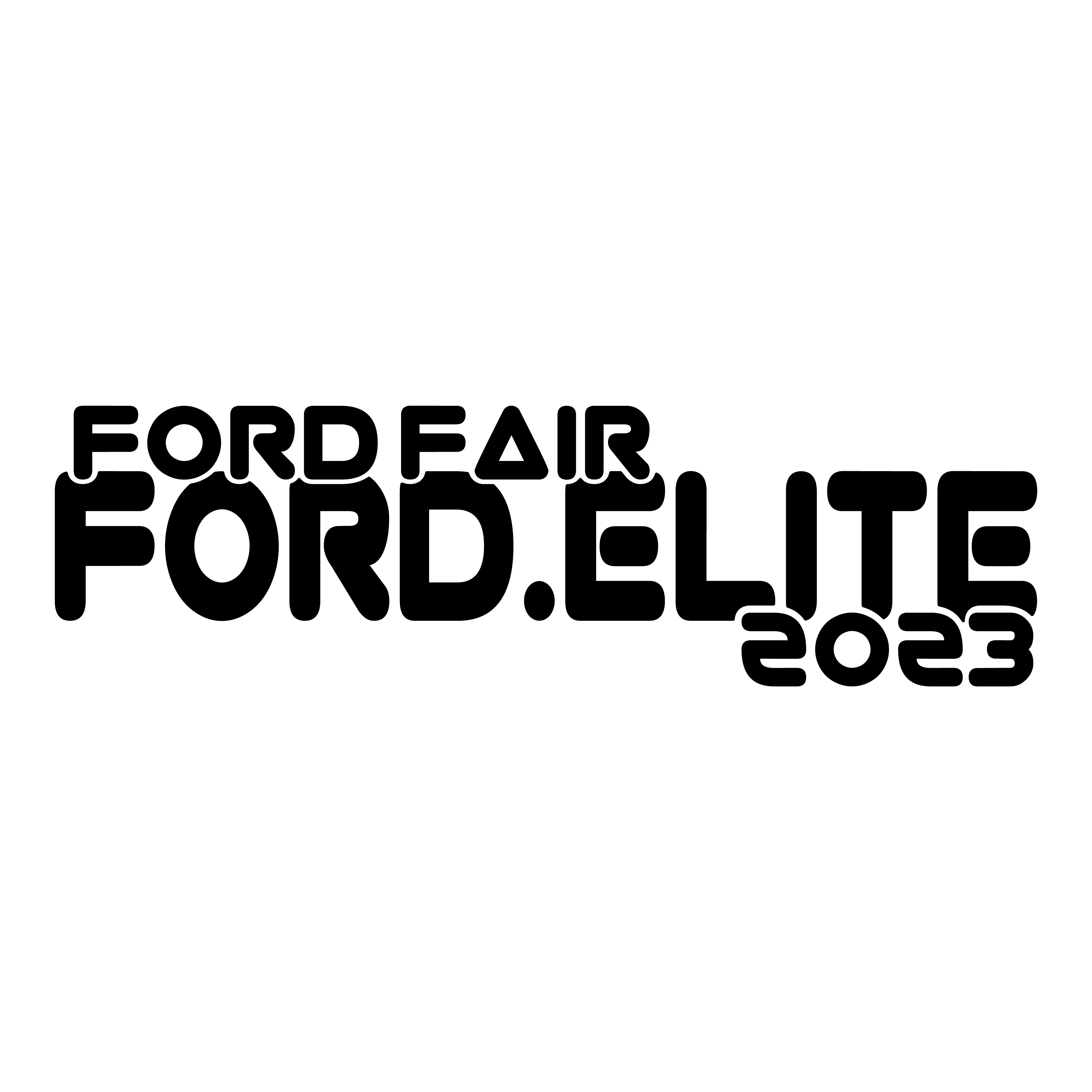 FORD FAIR 2023 DECAL Obsessed Brand