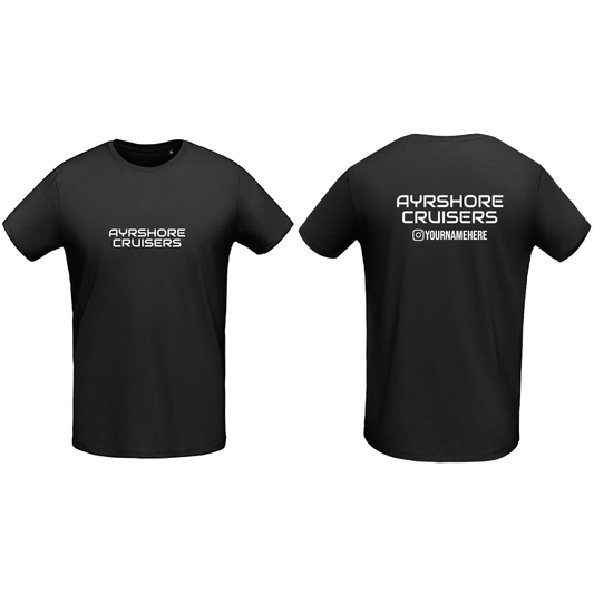 AYRSHORE CRUSIERS T-SHIRT PERSONALISED