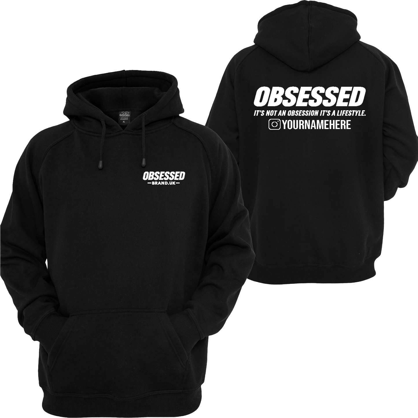 Obsessed Brand Personalised “It’s a Lifestyle” Hoodie