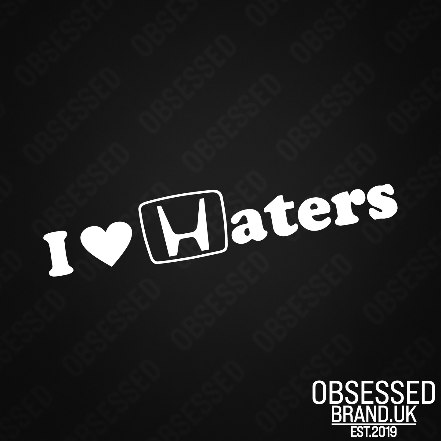 I LOVE HATERS
