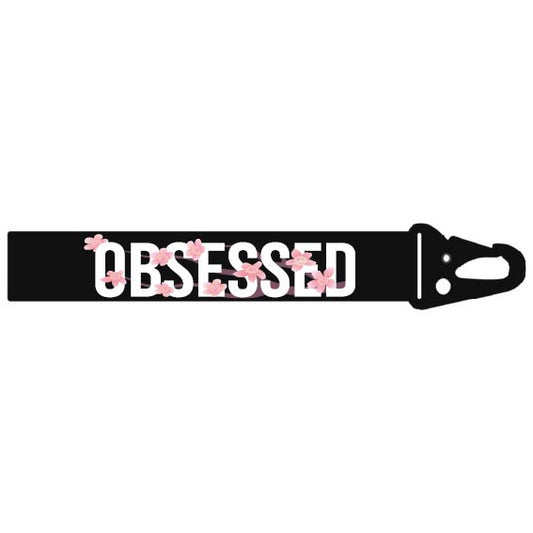 OBSESSED CHERRY BLOSSOM MINI LANYARD