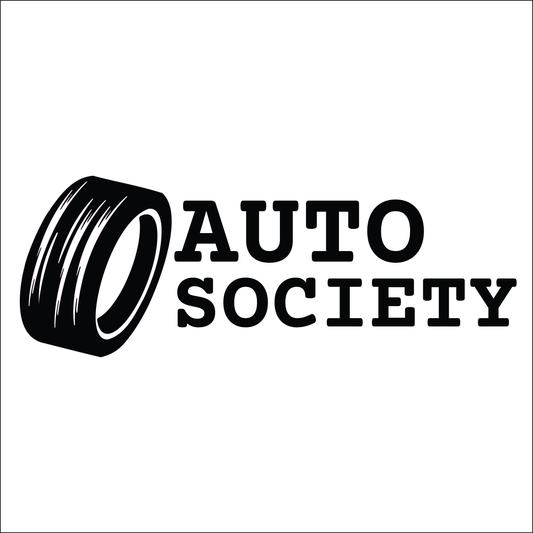 AUTO SOCIETY LARGE 500MM DECAL