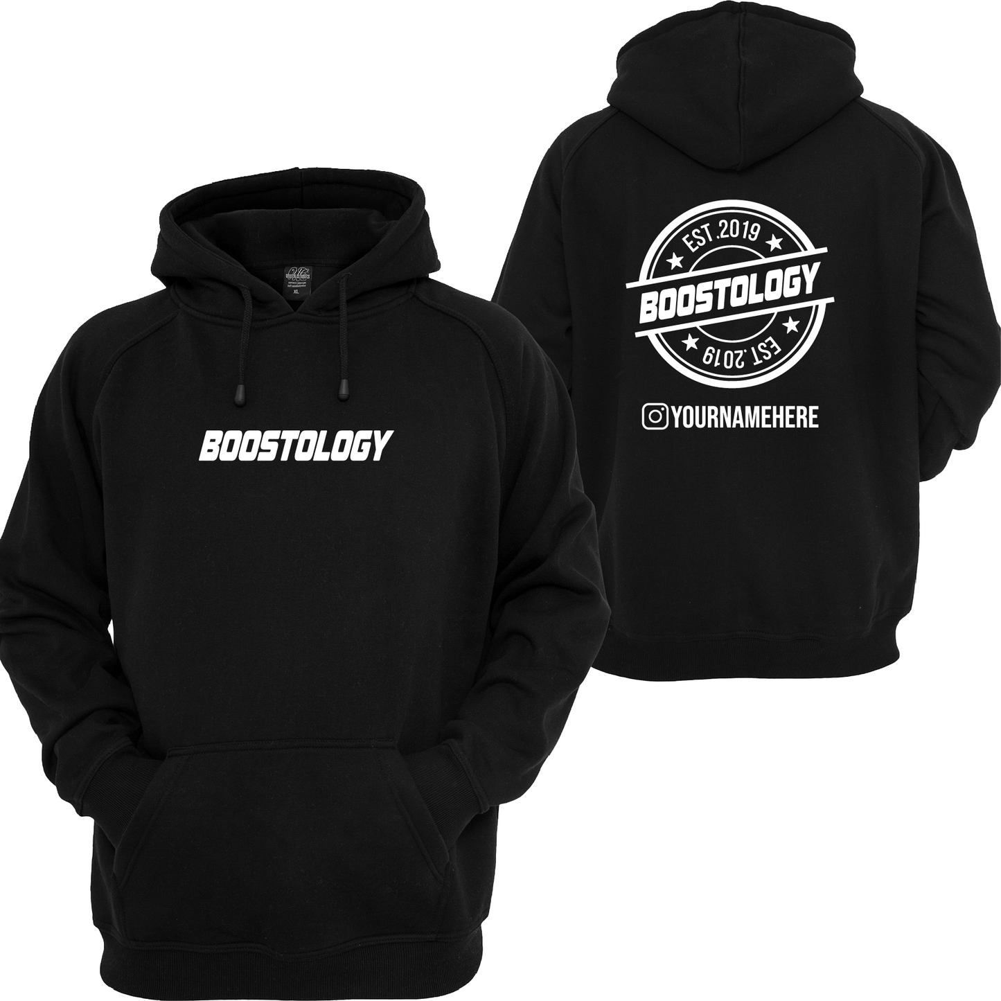 BOOSTOLOGY PERSONALISED HOODIE V2