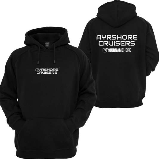 AYRSHORE CRUSIERS HOODIE PERSONALISED