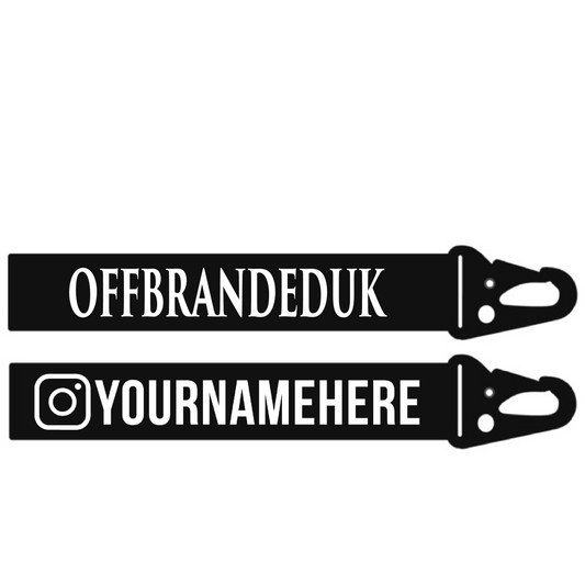 Personalised OffBrandedUK Lanyard