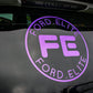 Ford Elite Circle Sticker 285MM