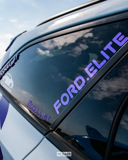 250mm Medium Ford Elite Sticker