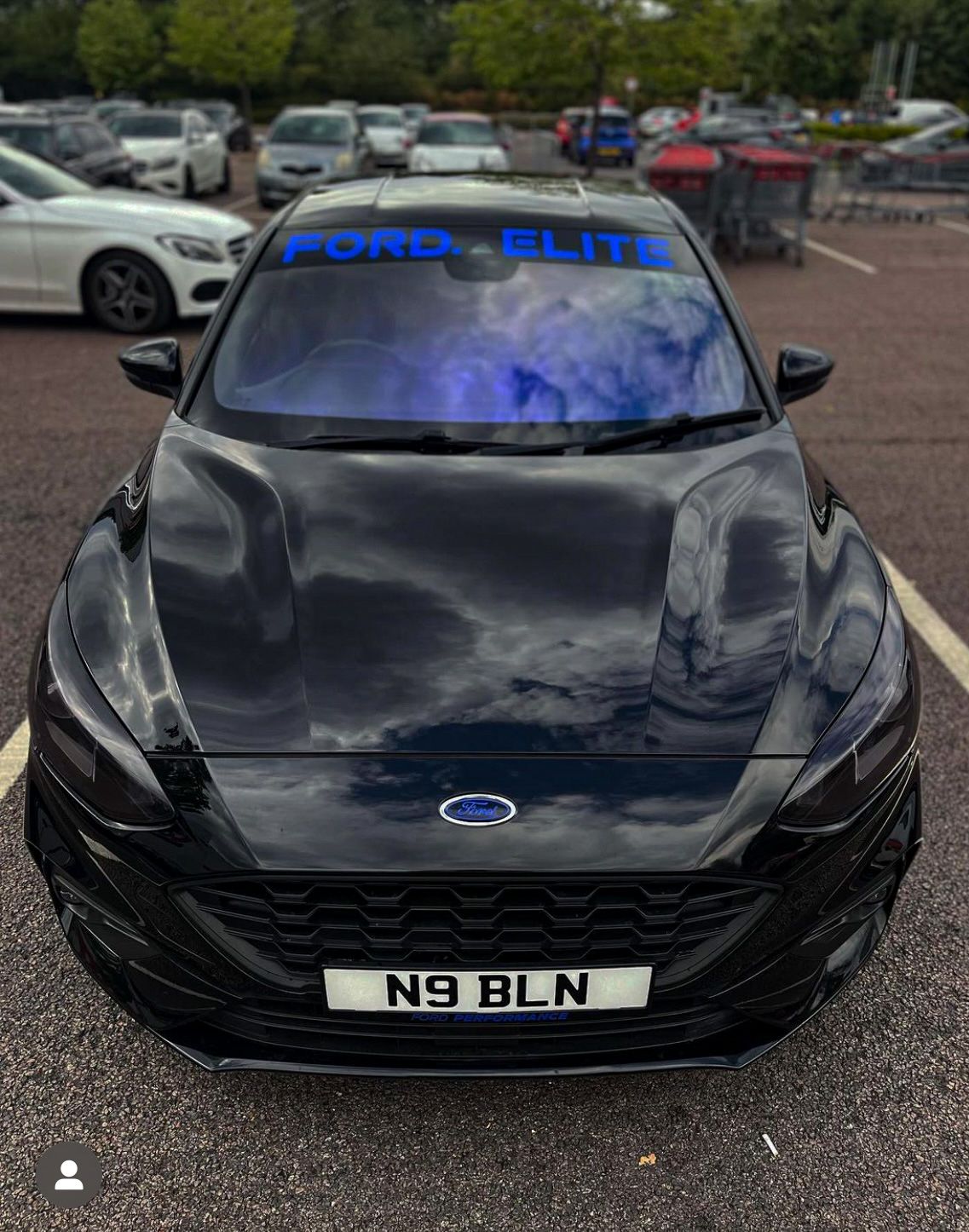 1000mm Extra Large Ford Elite Sticker