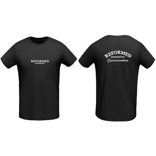REFORMED AUTOMOTIVE PERSONALISED T-SHIRT