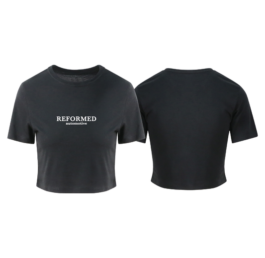 REFORMED AUTOMOTIVE CROP T-SHIRT