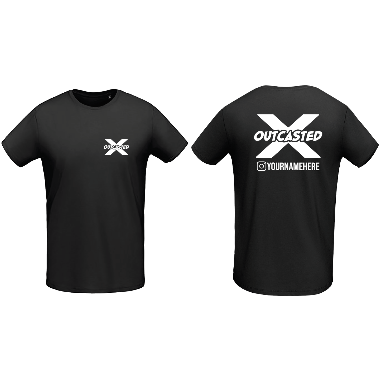 OUTCASTED PERSONALISED T-SHIRT