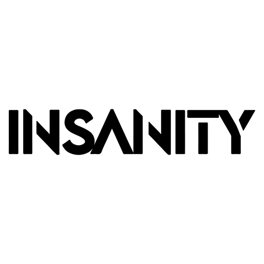 SMALL 150MM INSANITY DECAL