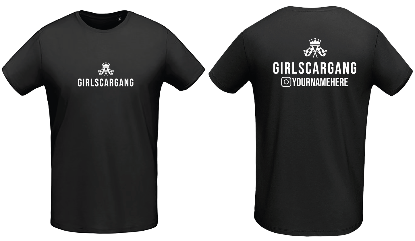 GIRLSCARGANG PERSONALISED TEE