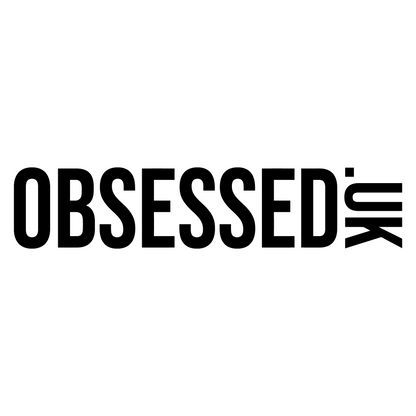 Black Large 550mm Obsessed.uk decal design