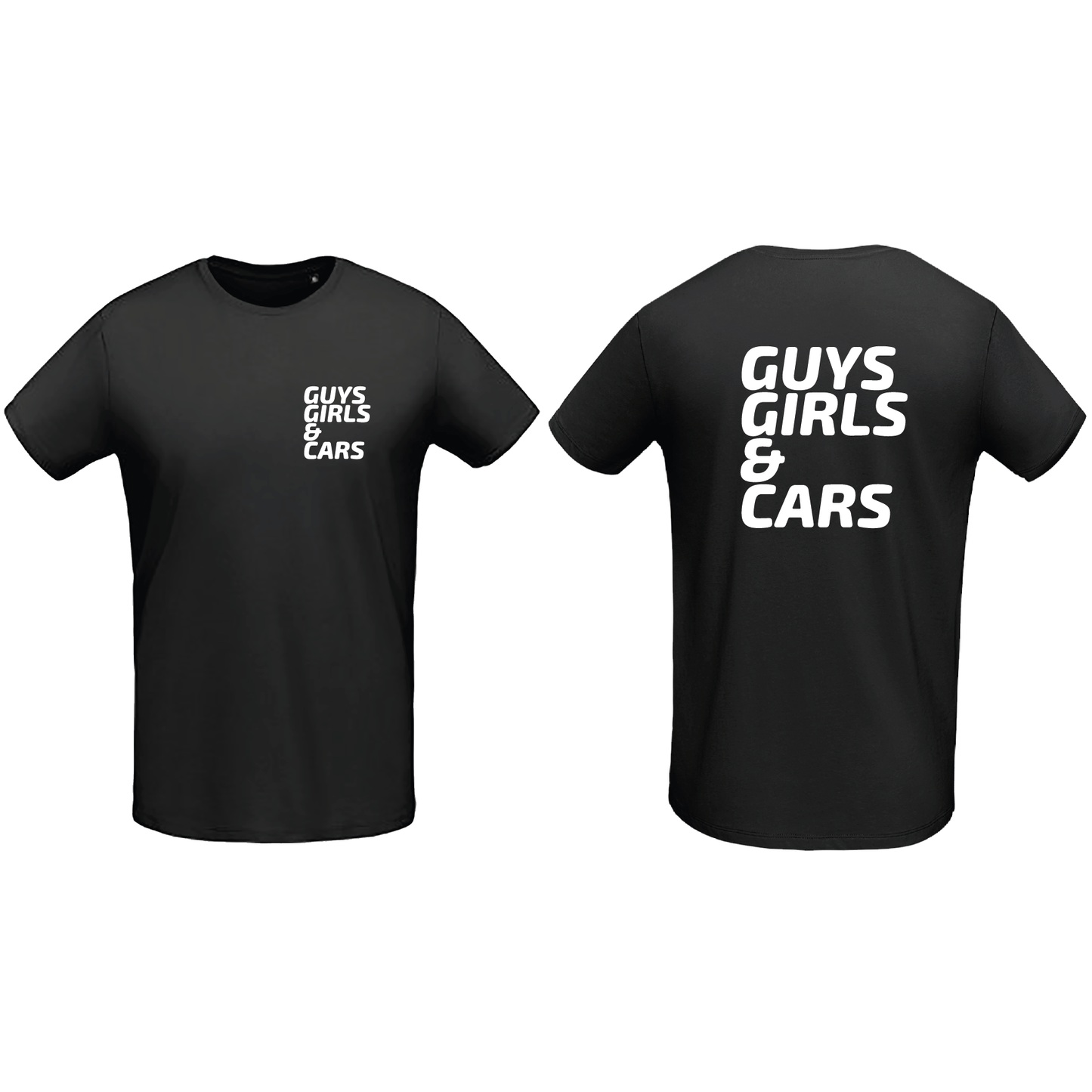 GUYS GIRLS & CARS ORIGINAL T-SHIRT