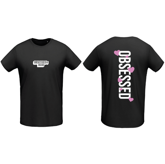 OBSESSED BRAND LOVE HEART T-SHIRT